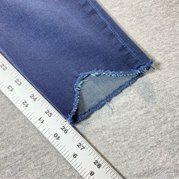 Kut From The Kloth Jeans Womens 10 Blue Connie Ankle Skinny Frayed Hem Denim - Picture 13 of 15